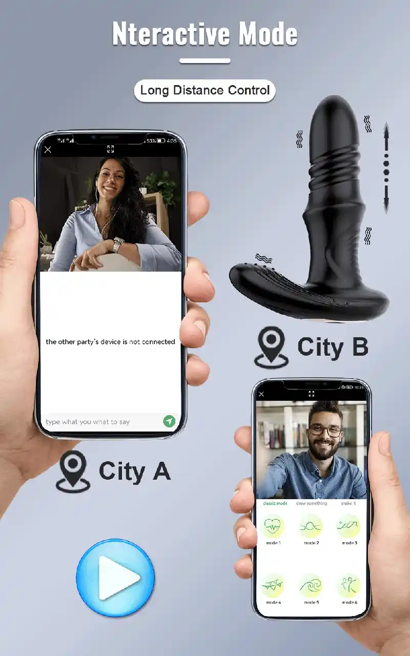isensualflow net interactive music sync vibrating butt plug