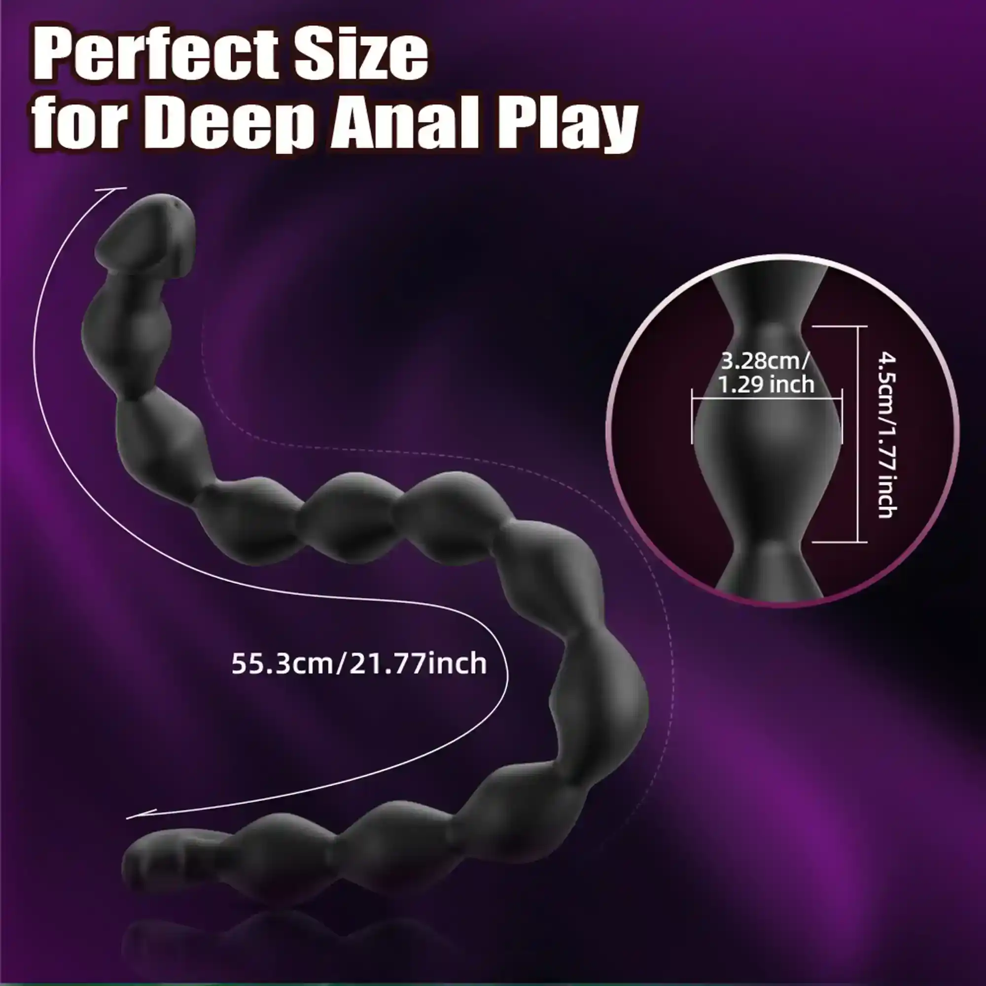 isensualflow net medium firmness anal beads silicone