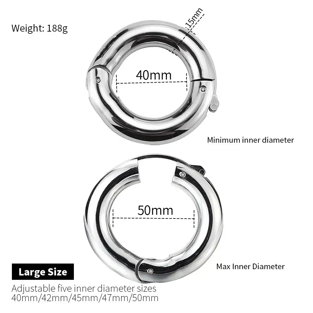 isensualflow net metal alloy adjustable cock ring