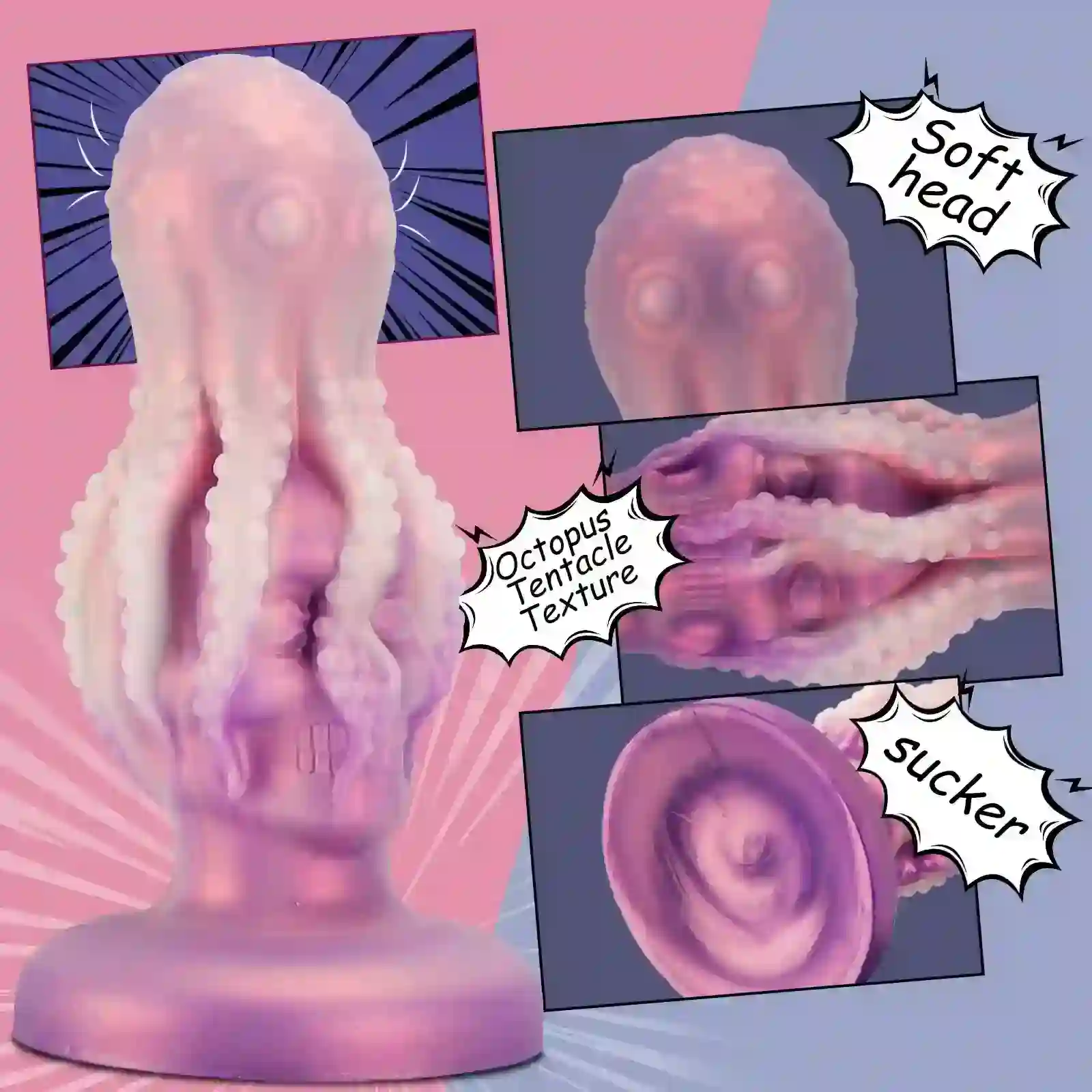 isensualflow net octopus butt plug silicone anal