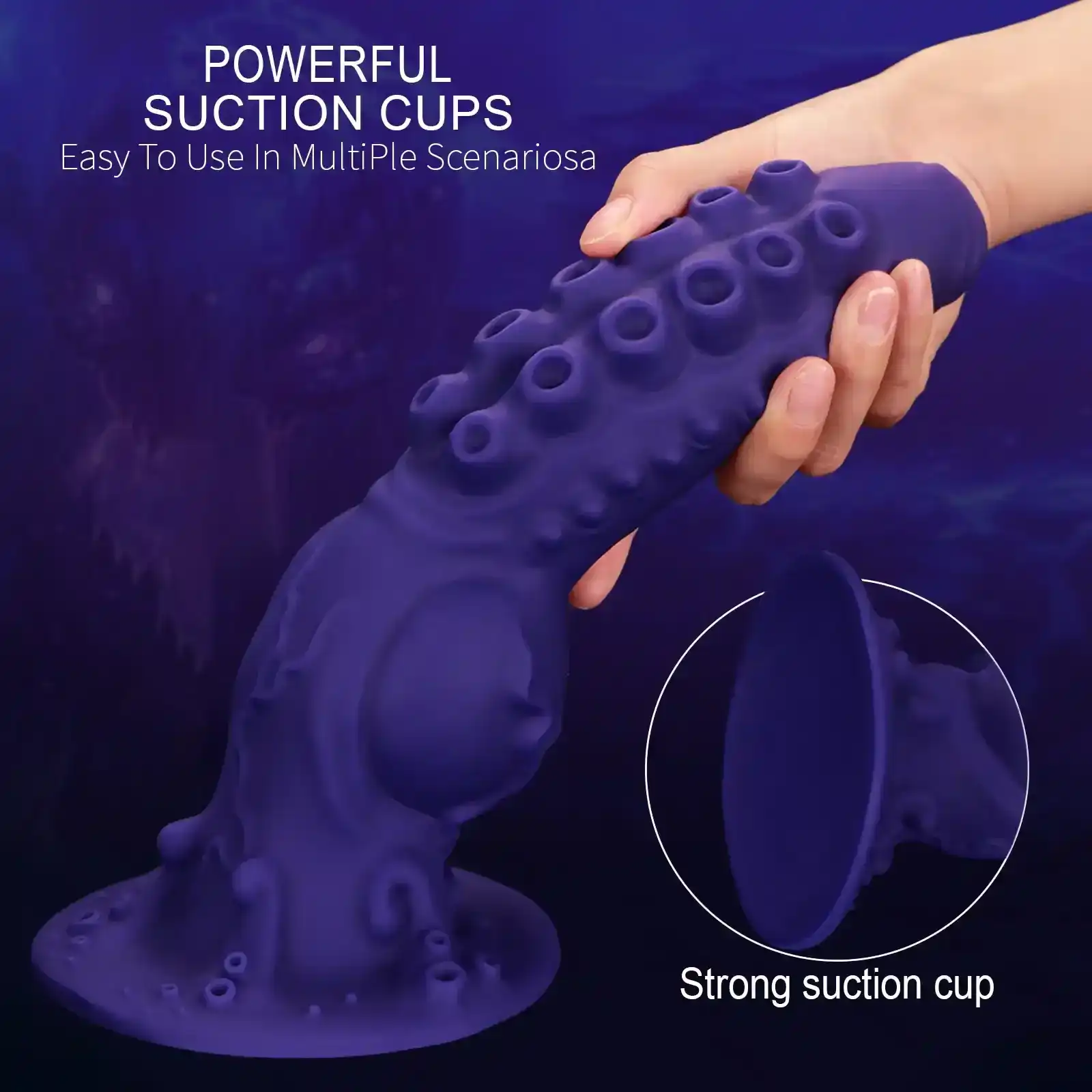 isensualflow net octopus tentacle silicone anal plug