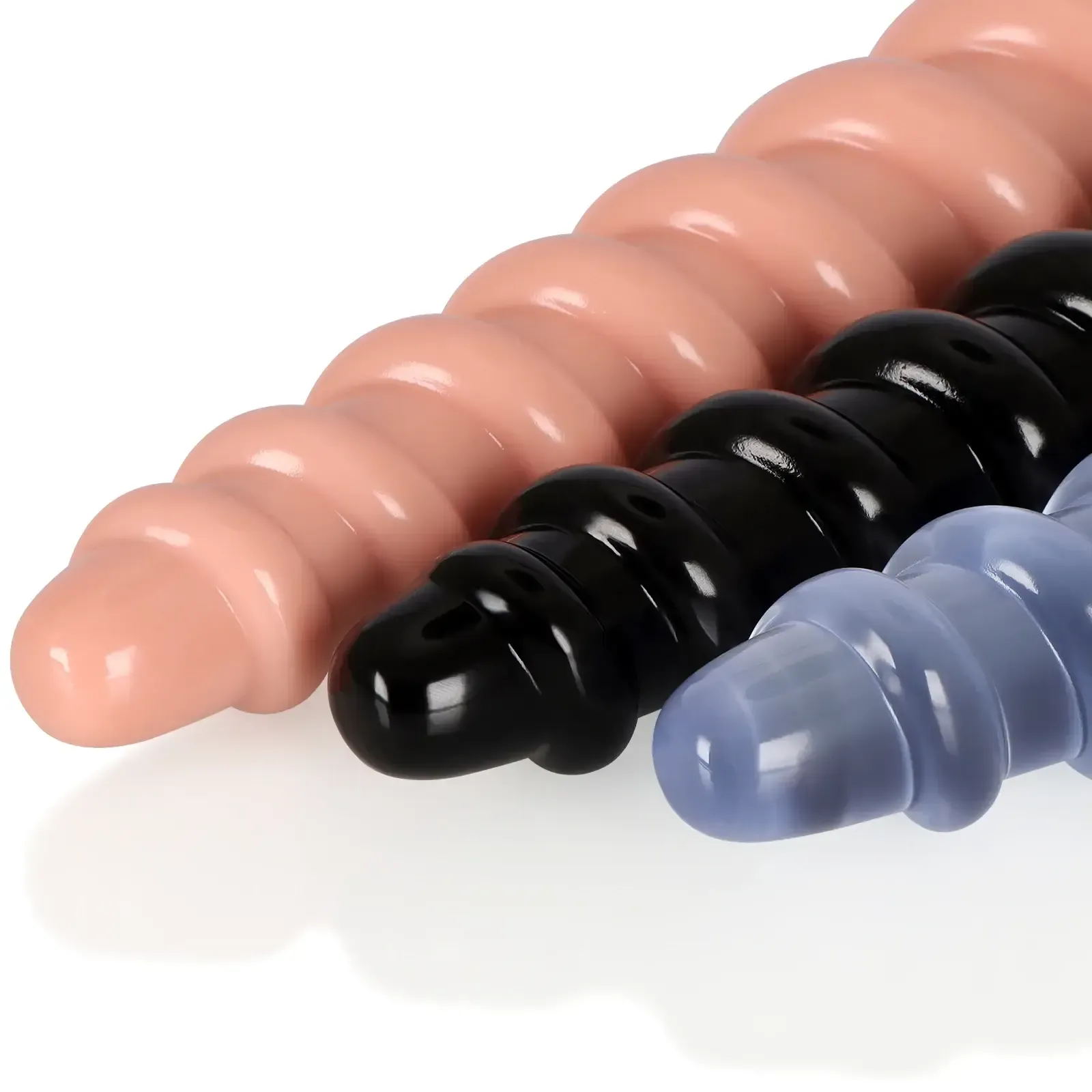 isensualflow net plastic spiral anal plug