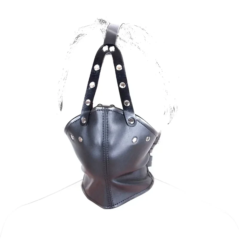 isensualflow net pu leather head restraint ball gag