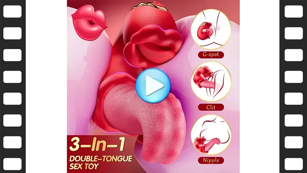 isensualflow net realistic tongue clitoral stimulator silicone
