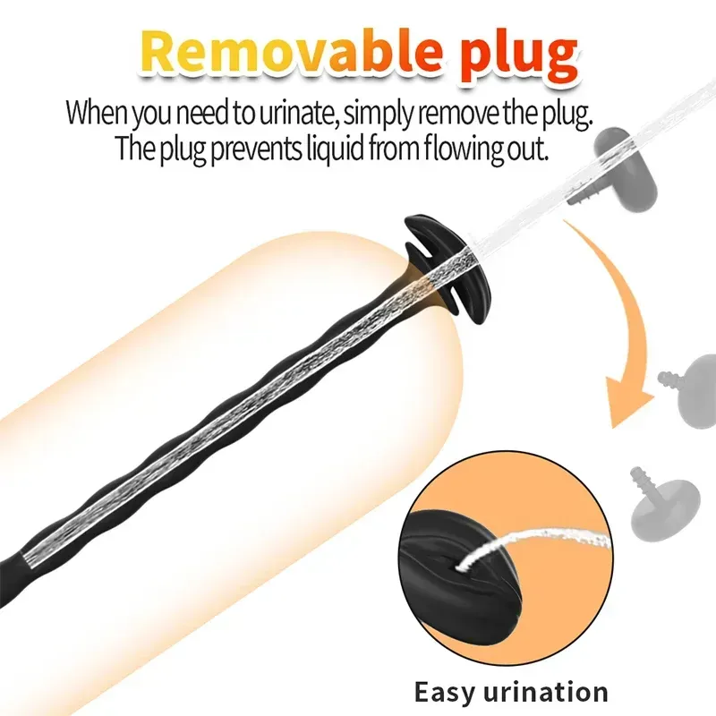 isensualflow net removable plug urethral dilator men