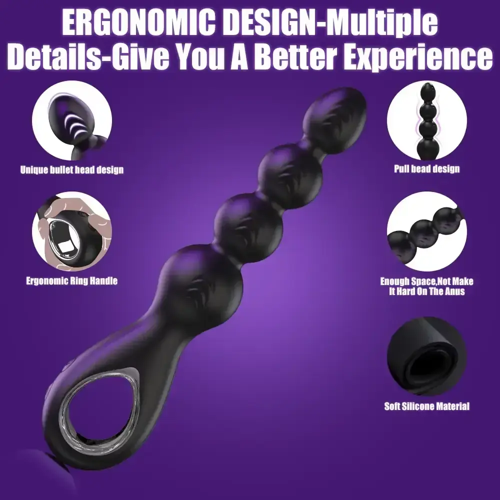 isensualflow net rotating silicone anal plug