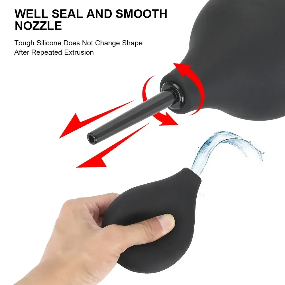 isensualflow net rubber enema cleansing bulb 8 hole