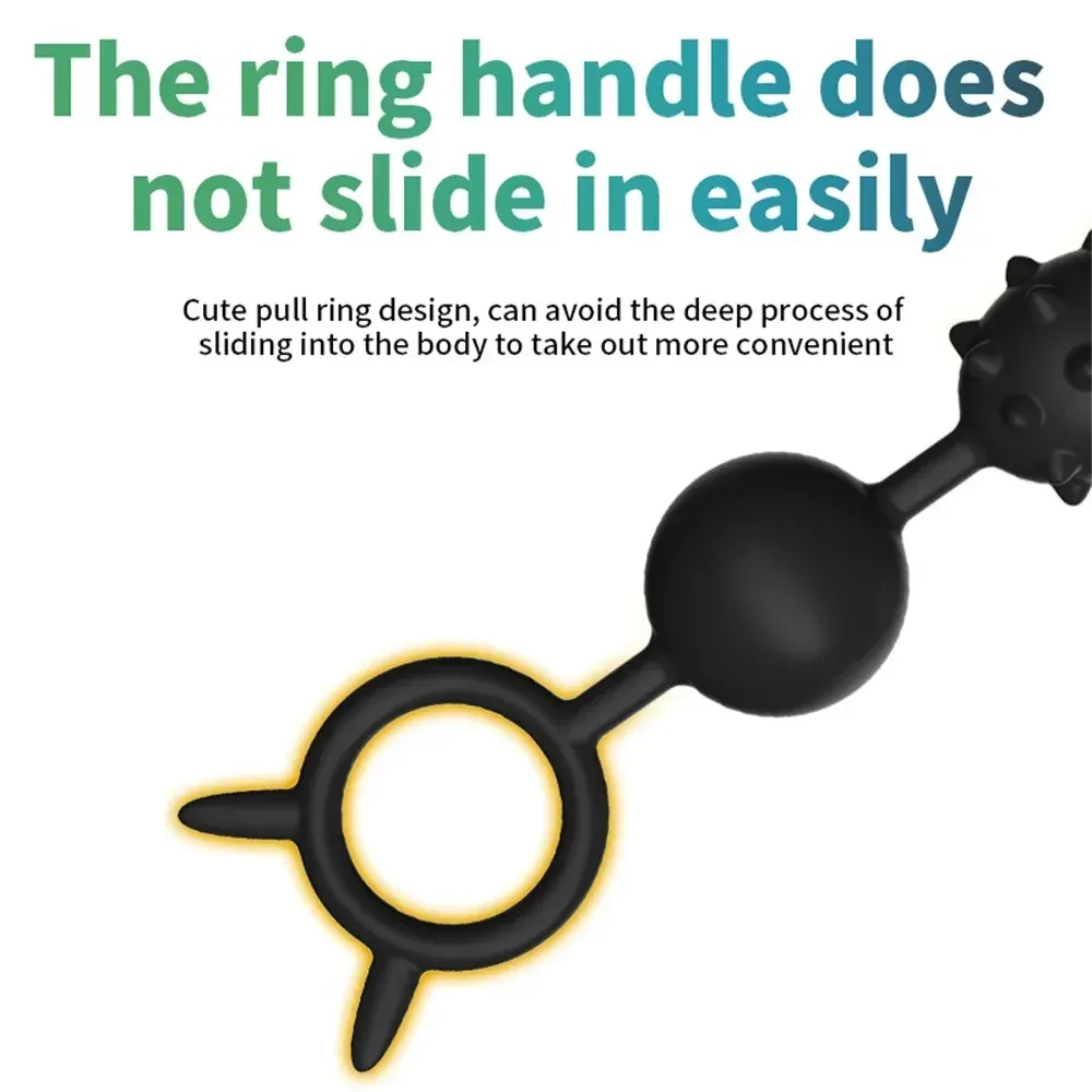 isensualflow net silicone anal beads with ring