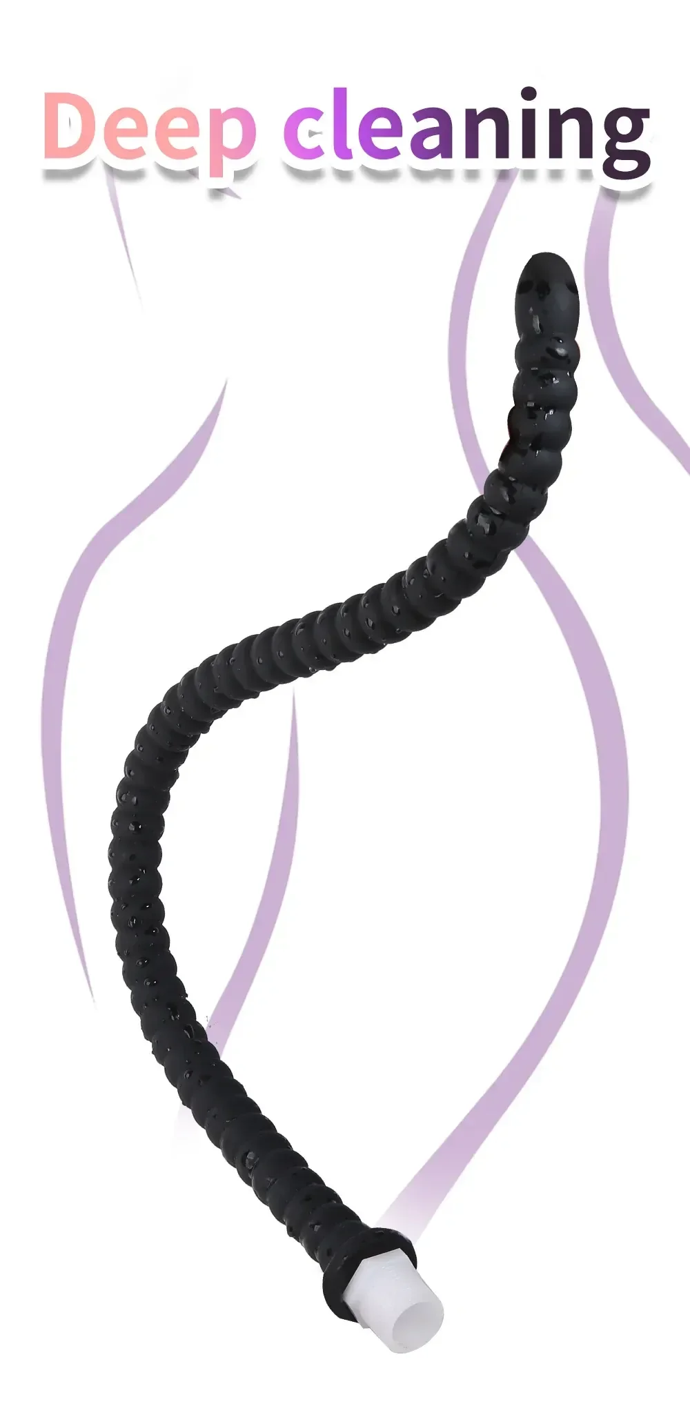 isensualflow net silicone anal plug enema set