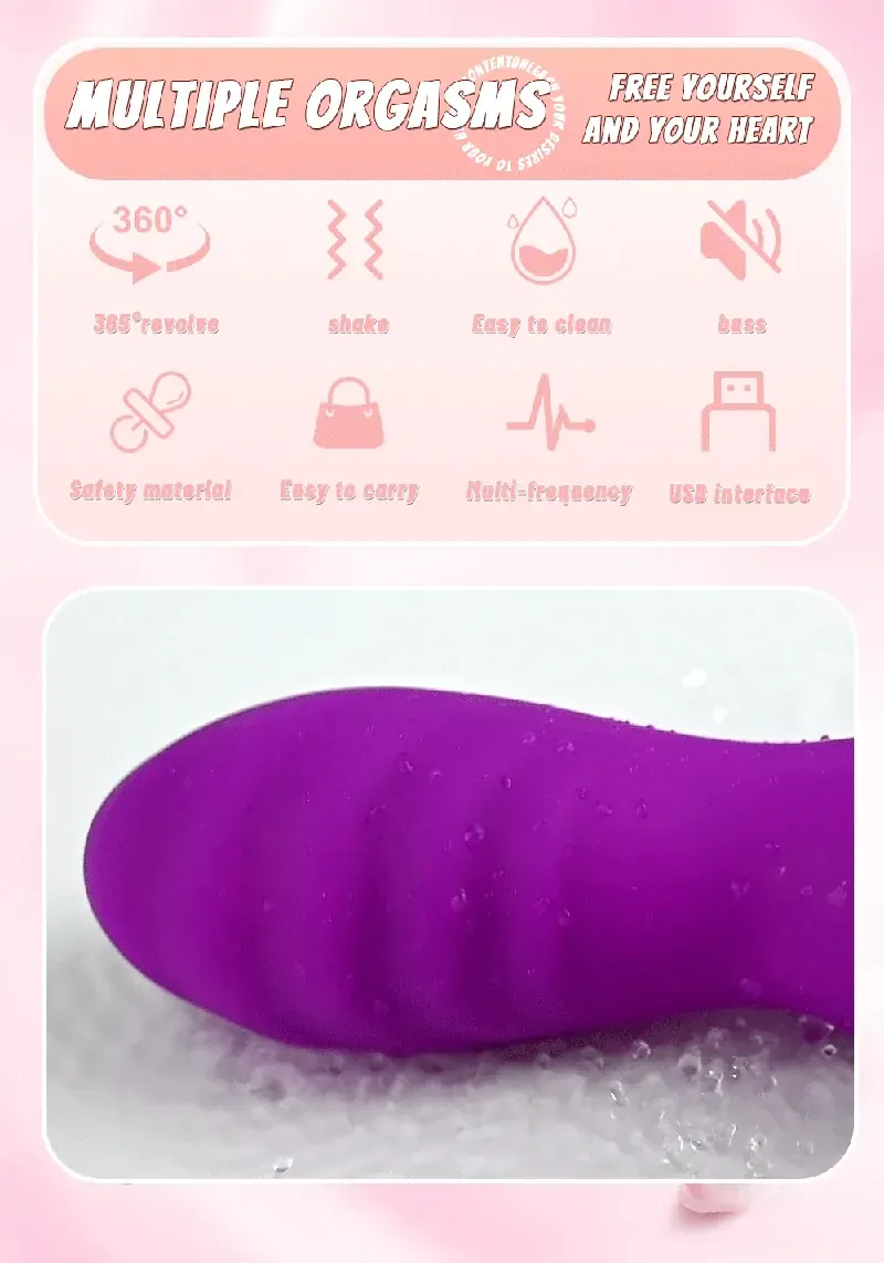 isensualflow net silicone g spot vibrator rotating