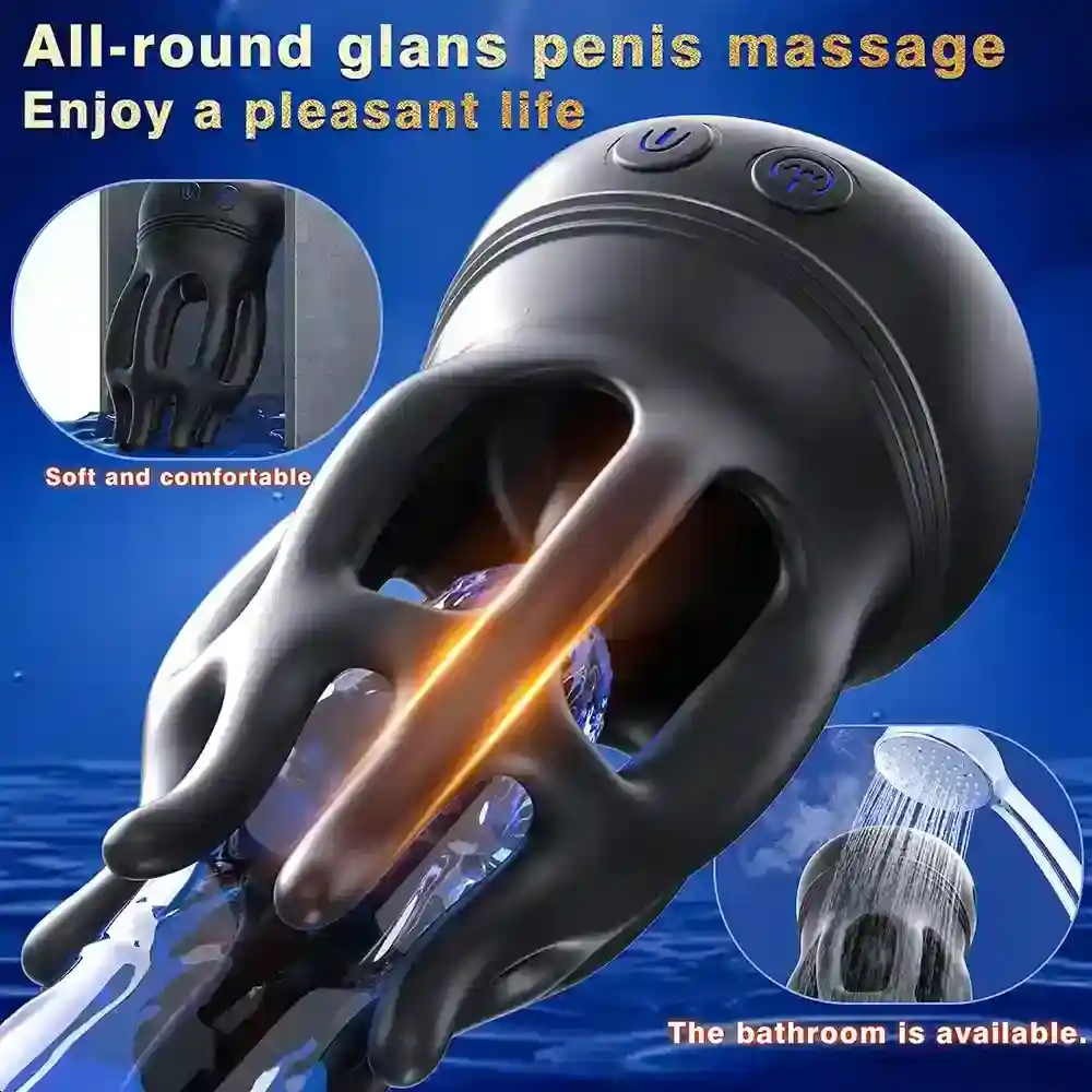 isensualflow net silicone glans masturbator rotating