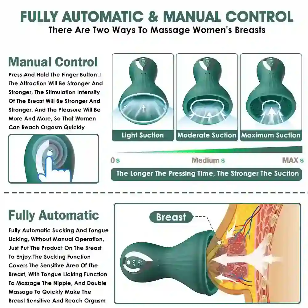 isensualflow net silicone nipple sucker vibrating device