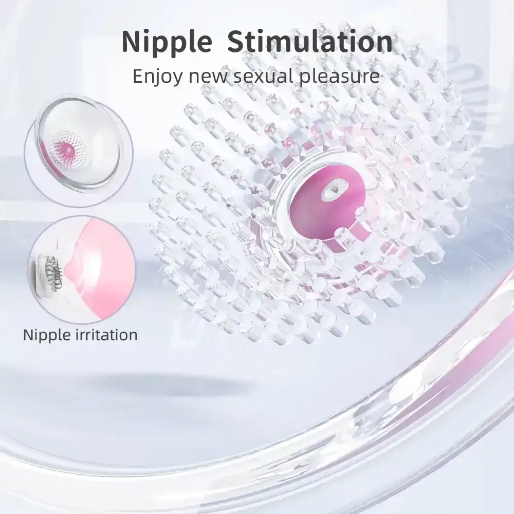 isensualflow net silicone nipple sucker vibrator pink
