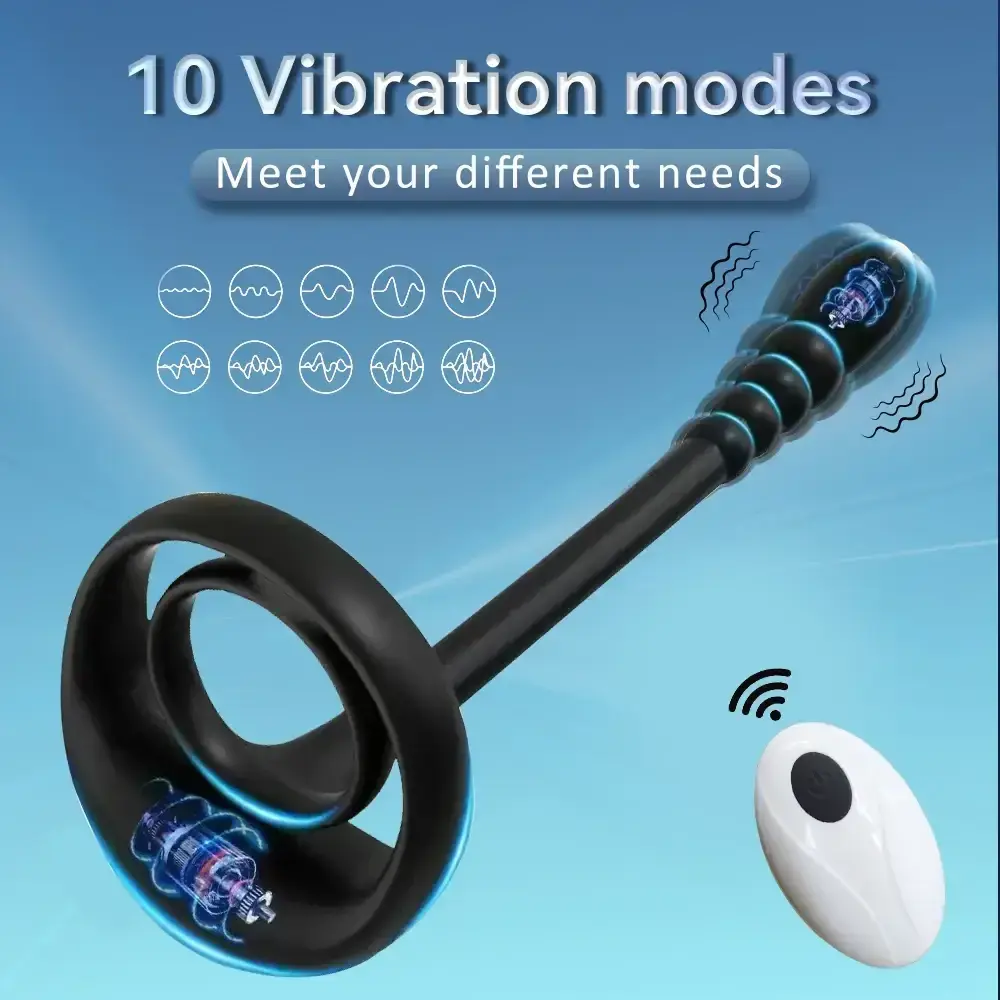 isensualflow net silicone prostate massager remote control 1