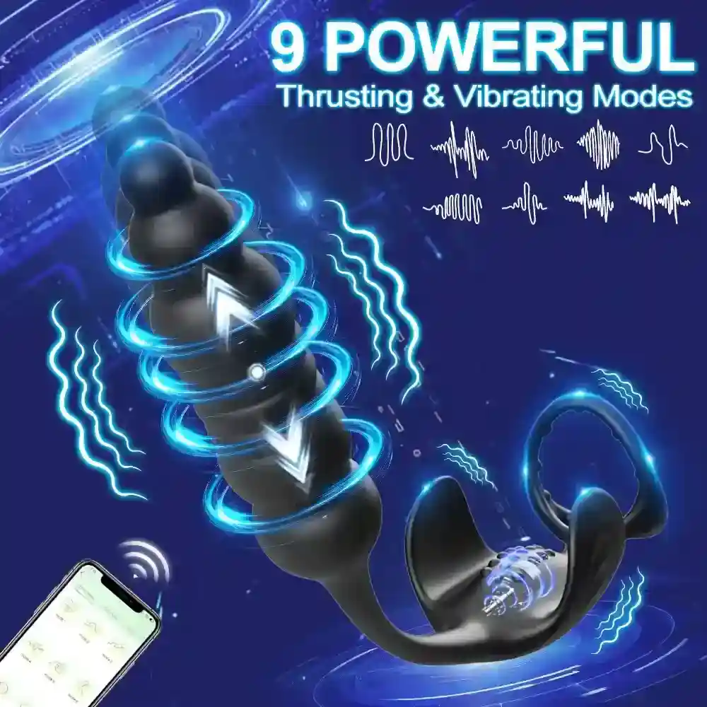 isensualflow net silicone thrusting anal plug