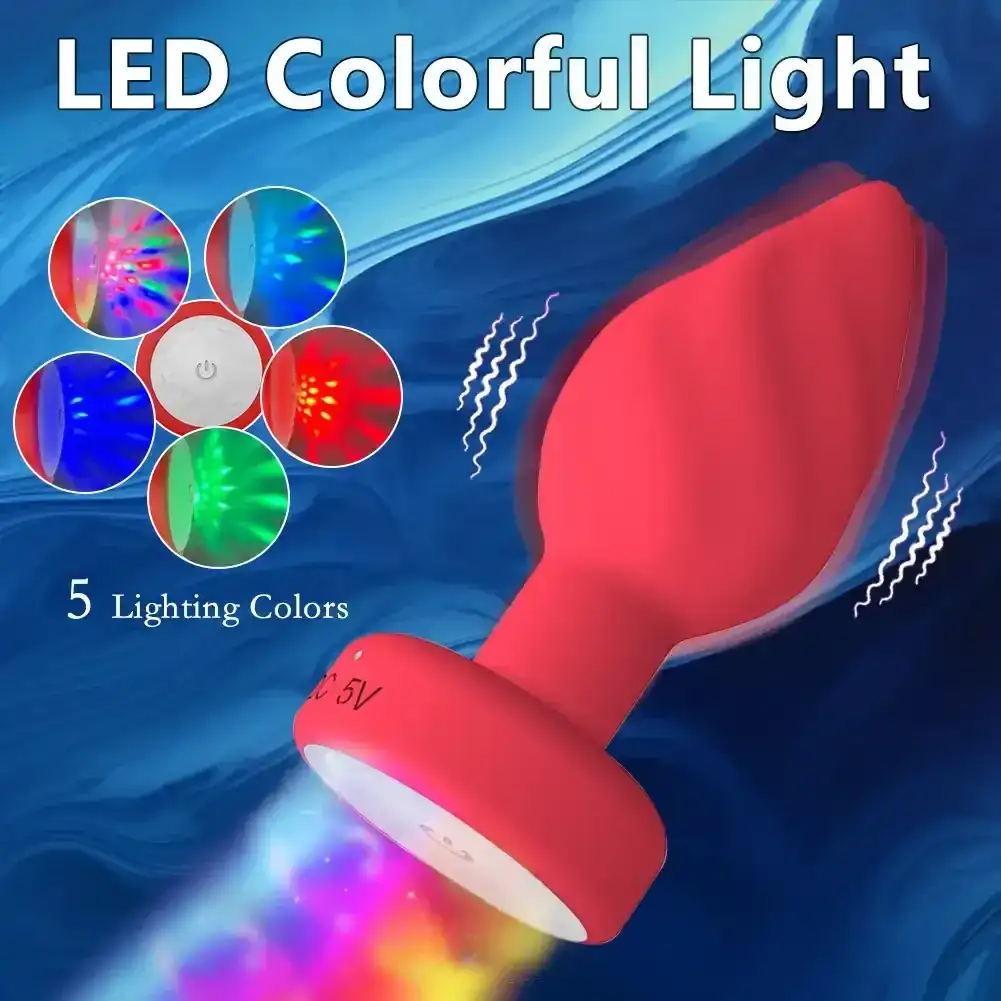 isensualflow net silicone vibrating anal plug remote