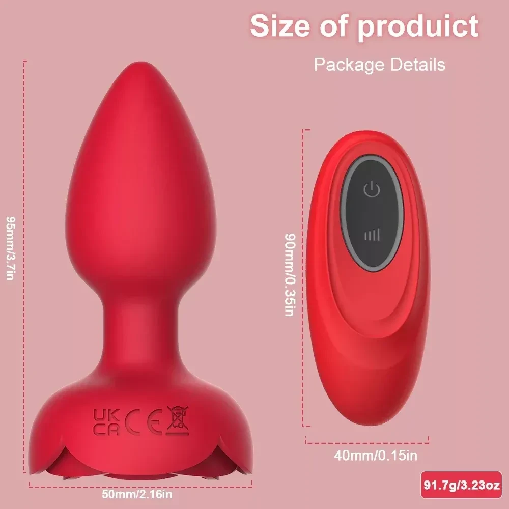 isensualflow net silicone vibrating anal plug wireless
