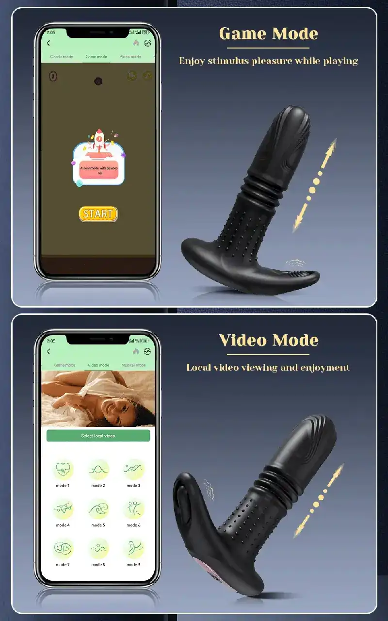 isensualflow net silicone vibrating butt plug app control