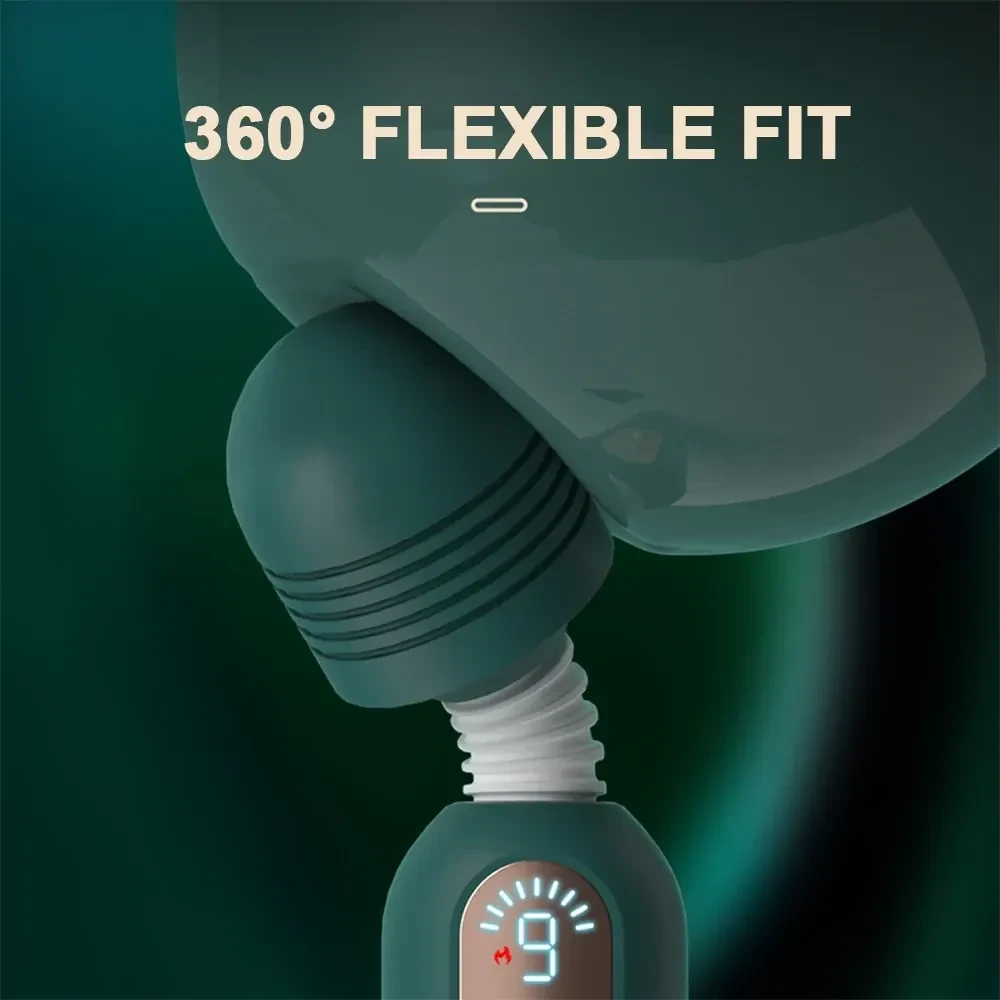 isensualflow net silicone wand vibrator intelligent heating