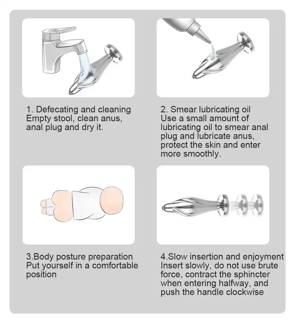 isensualflow net silver vibrating anal plug waterproof