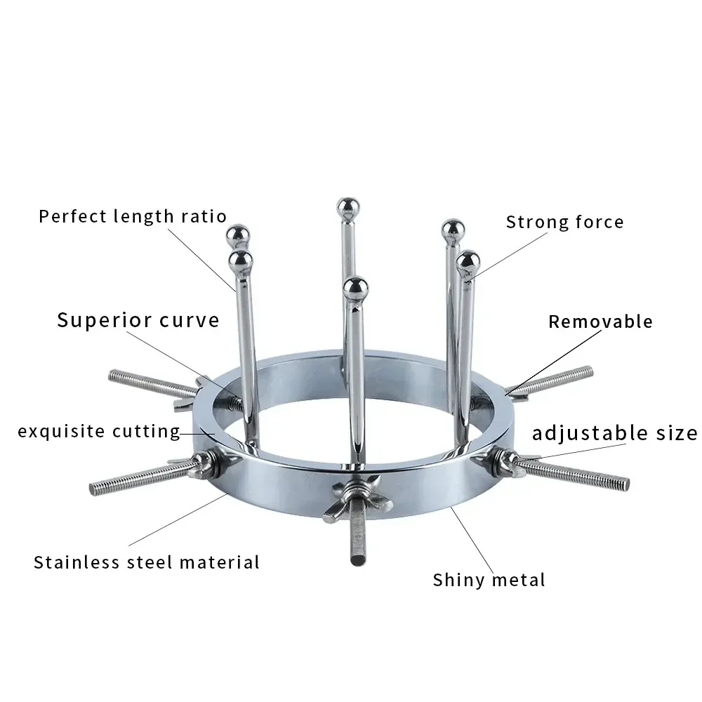 isensualflow net stainless steel adjustable anal dilator