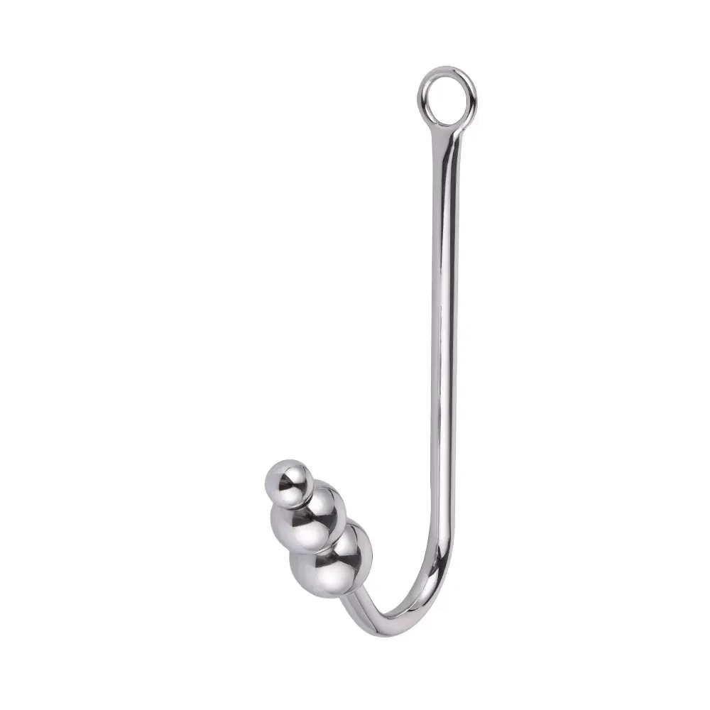isensualflow net stainless steel beaded anal plug