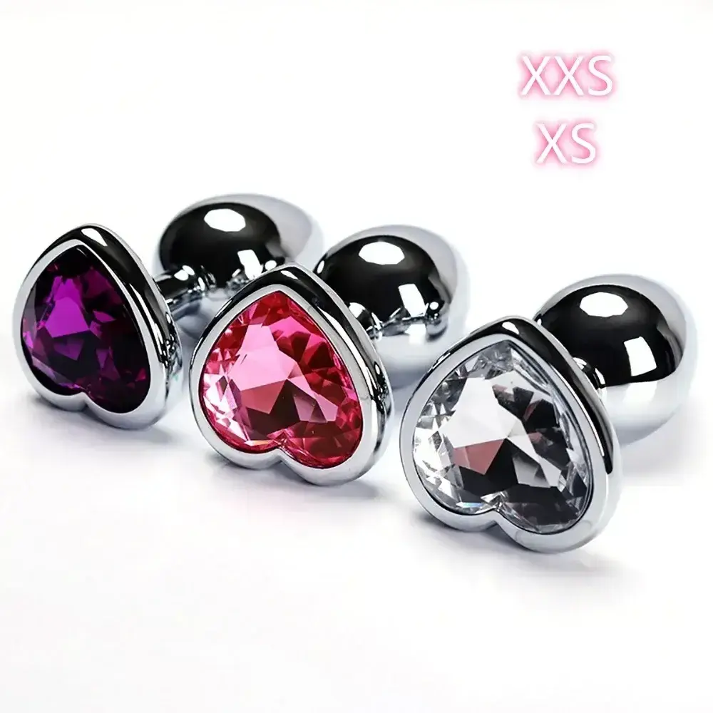 isensualflow net stainless steel heart anal plug