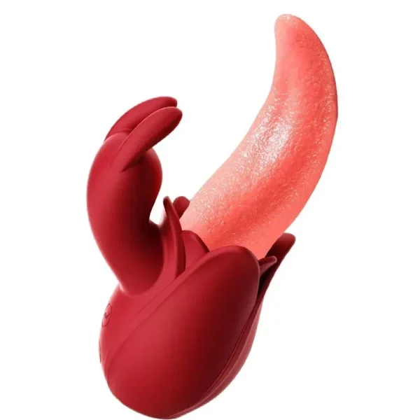 isensualflow net textured head rabbit vibrator pink