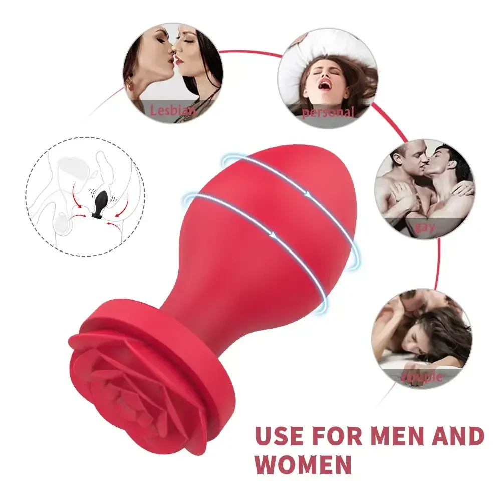 isensualflow net three piece silicone rose plug