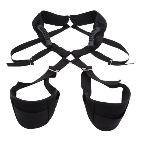 isensualflow net versatile black nylon restraint set