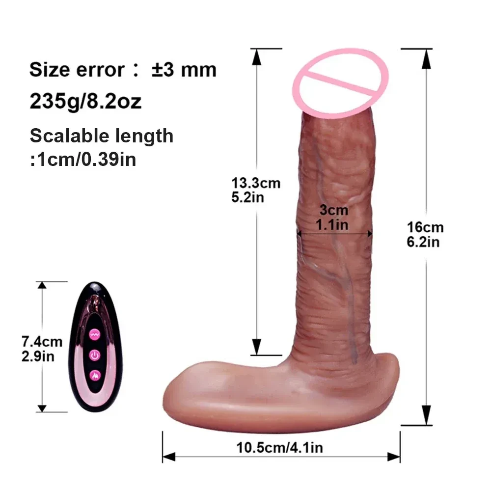 isensualflow net warming dildo telescopic clitoral stimulator