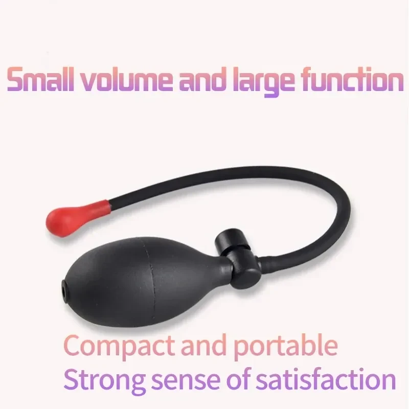 isensualflow net waterproof inflatable anal plug adjustable