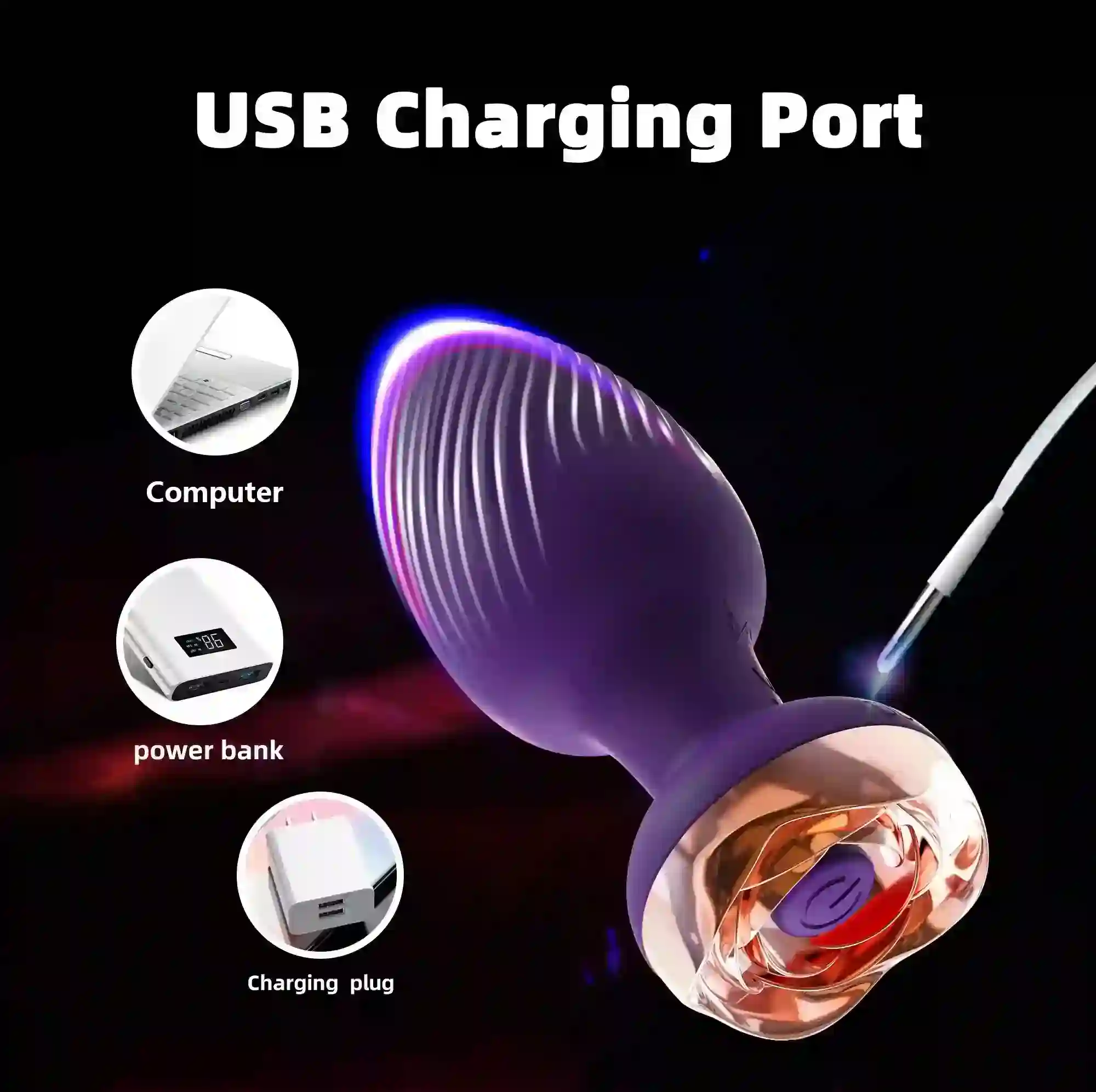isensualflow net waterproof remote vibrating silicone anal