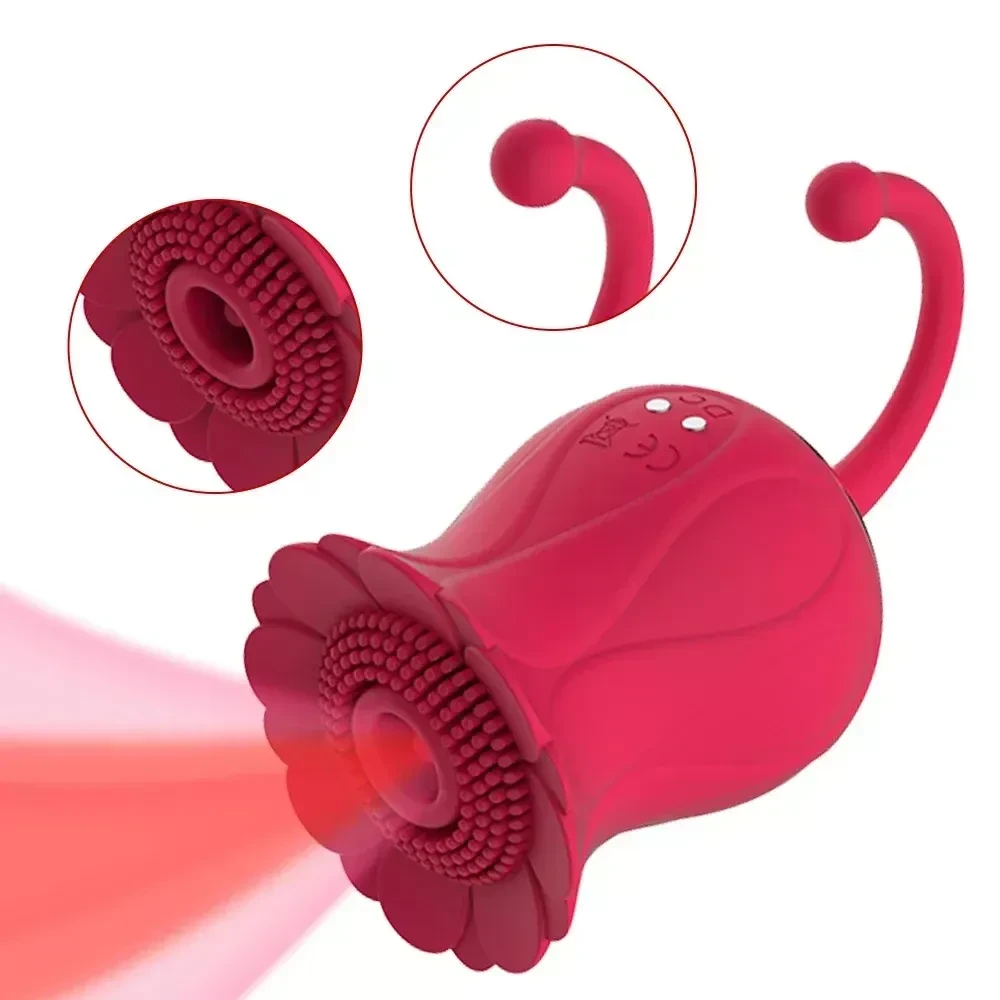 isensualflow net waterproof sex toy rose design