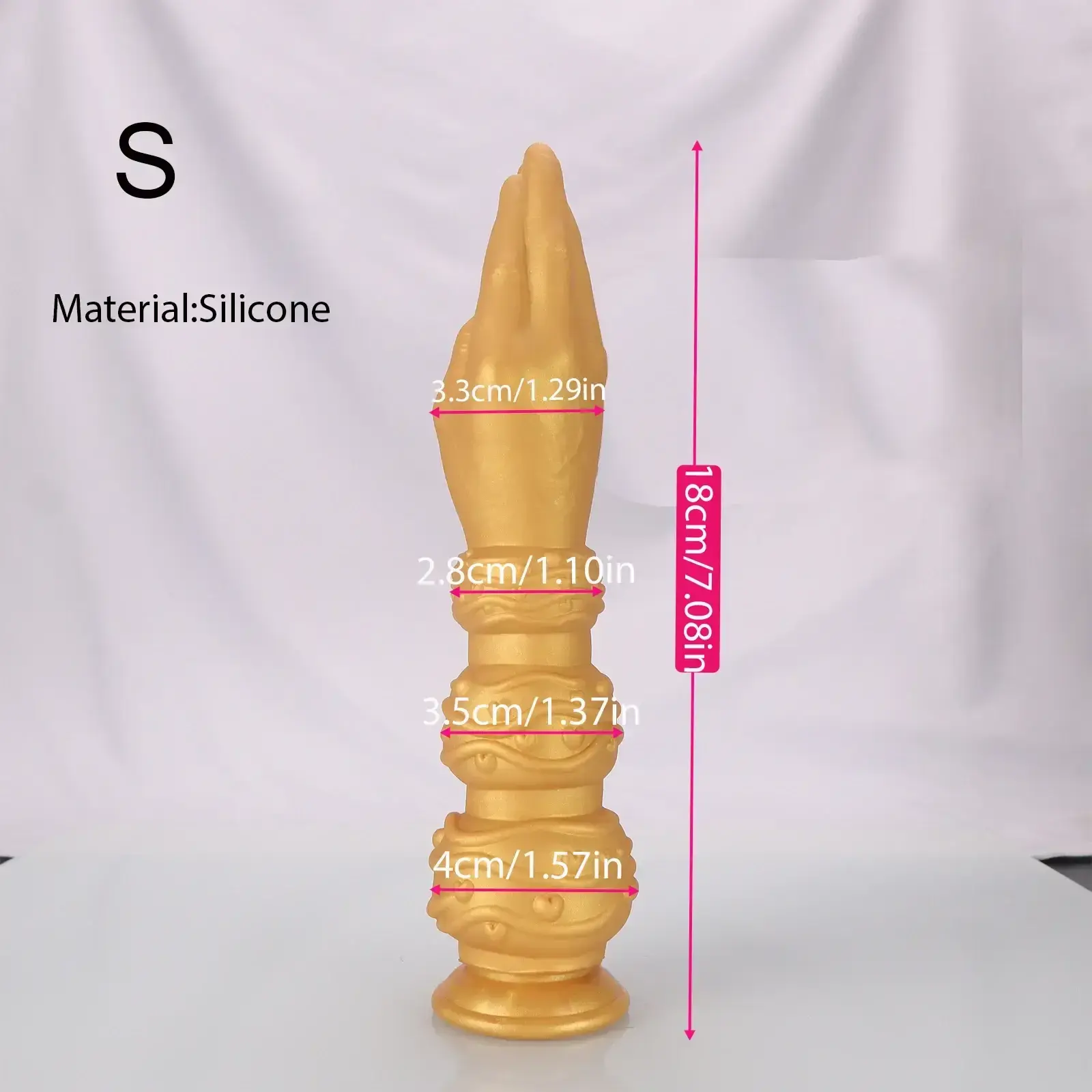 large 13 inch silicone anal plug