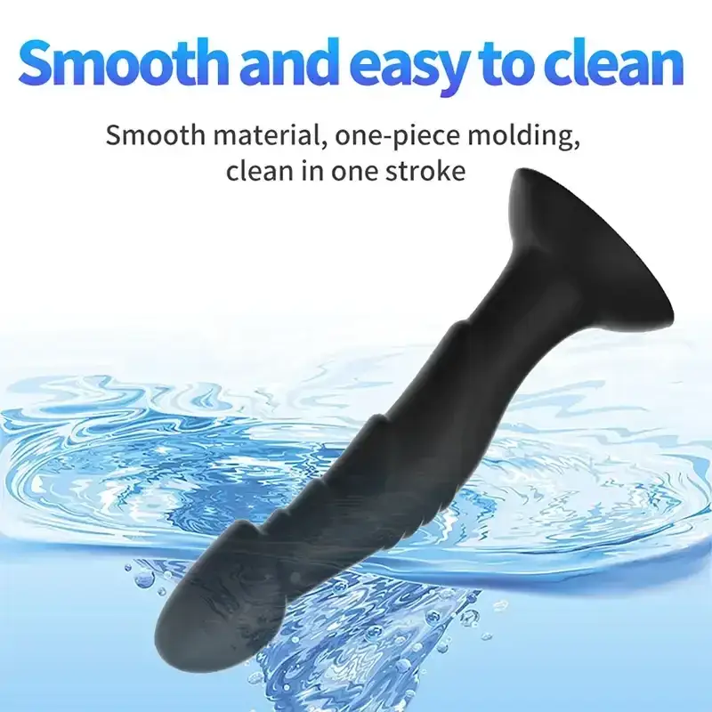 large anal dildo with hands free base