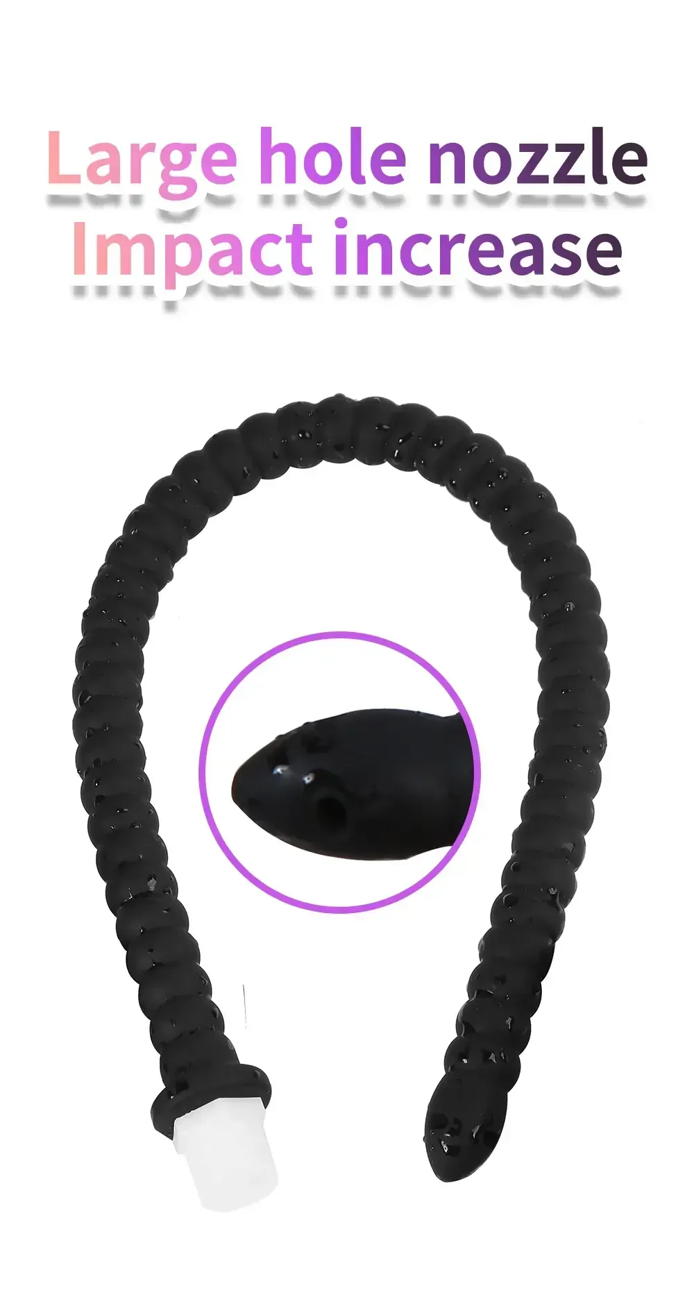 large anal plug silicone enema