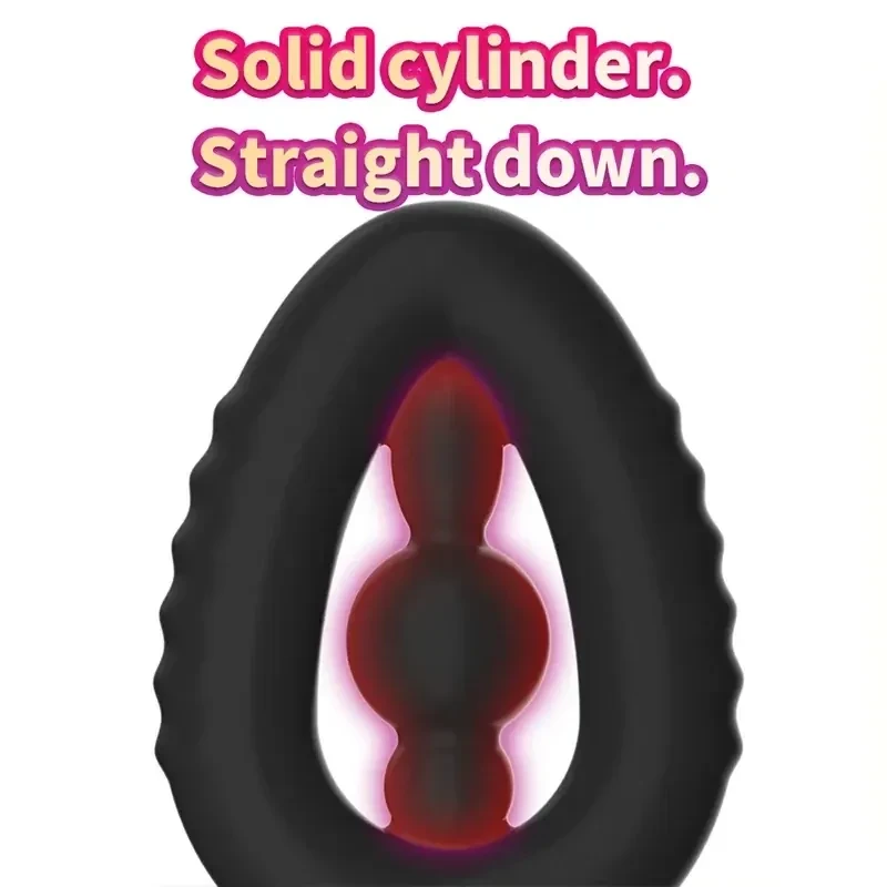 large beaded anal plug