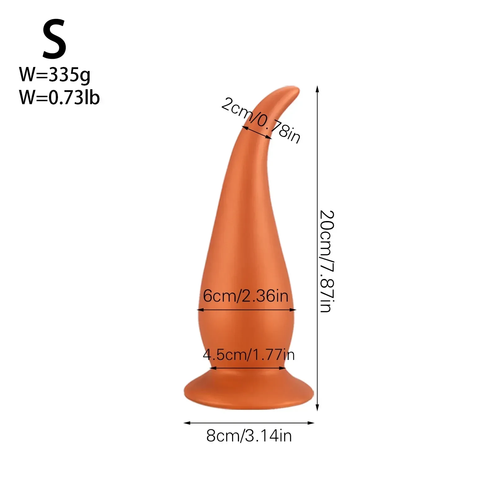large body safe silicone dilator