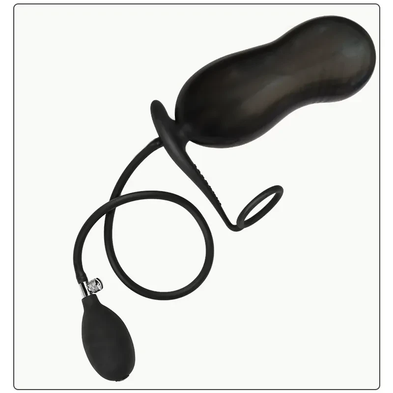 large inflatable anal plug