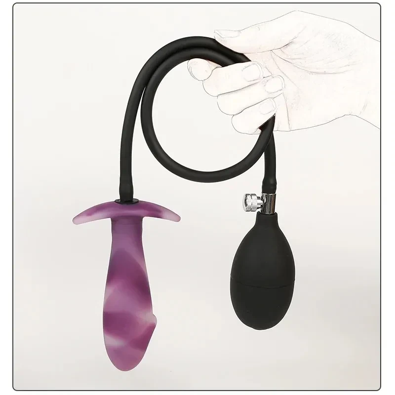 large inflatable butt dilator