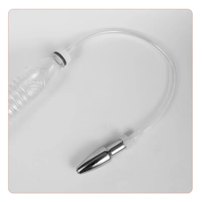 large metal anal plug attachment
