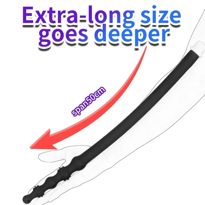 large silicone anal hygiene tool