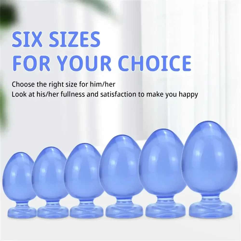 large silicone butt plug anal play