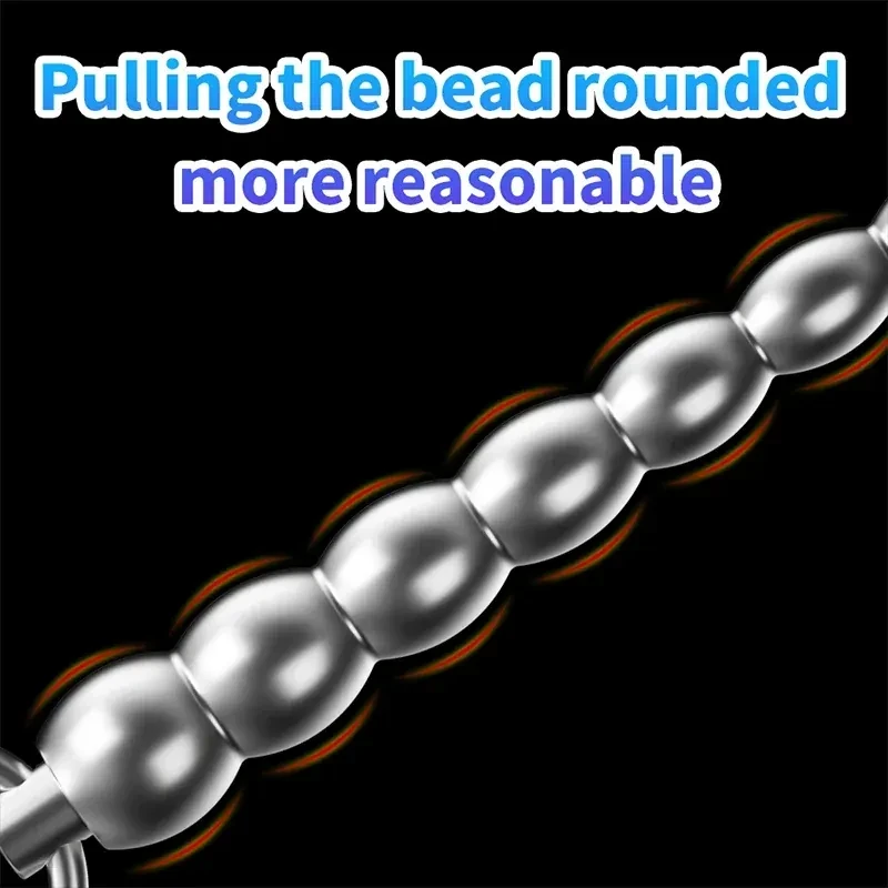 large stainless steel beaded sound