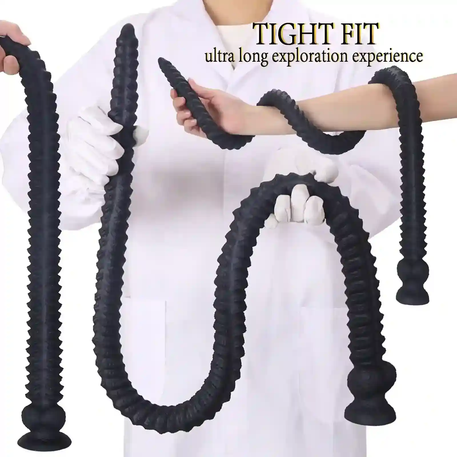 large threaded butt plug for training