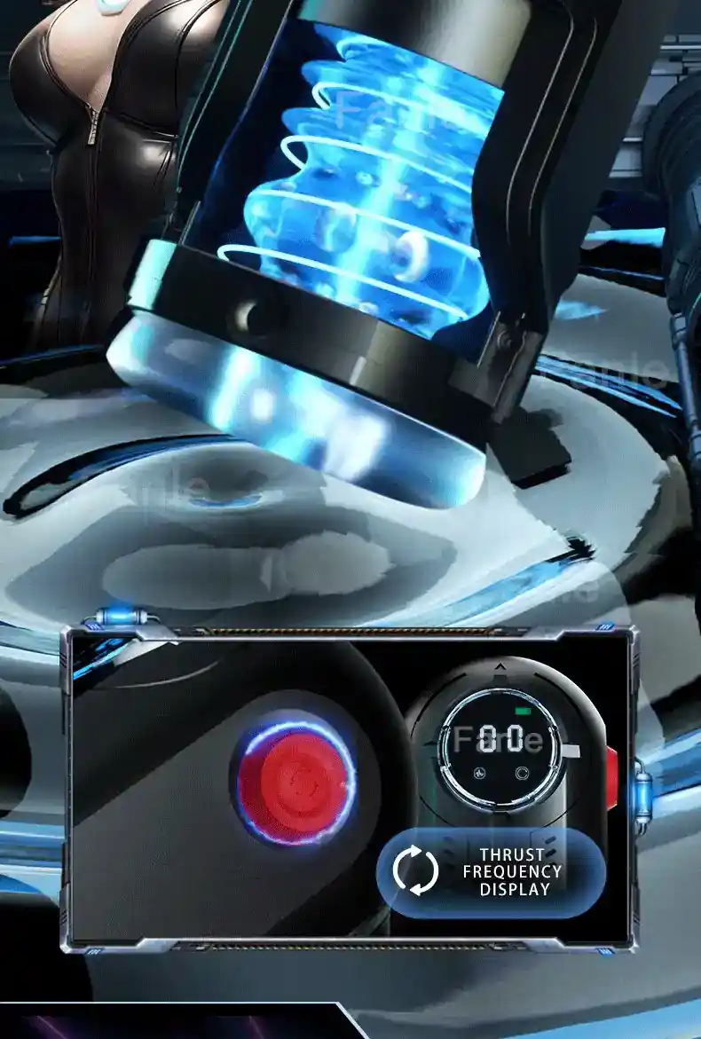 lcd display automatic male stroker