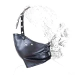 leather head restraint with gag
