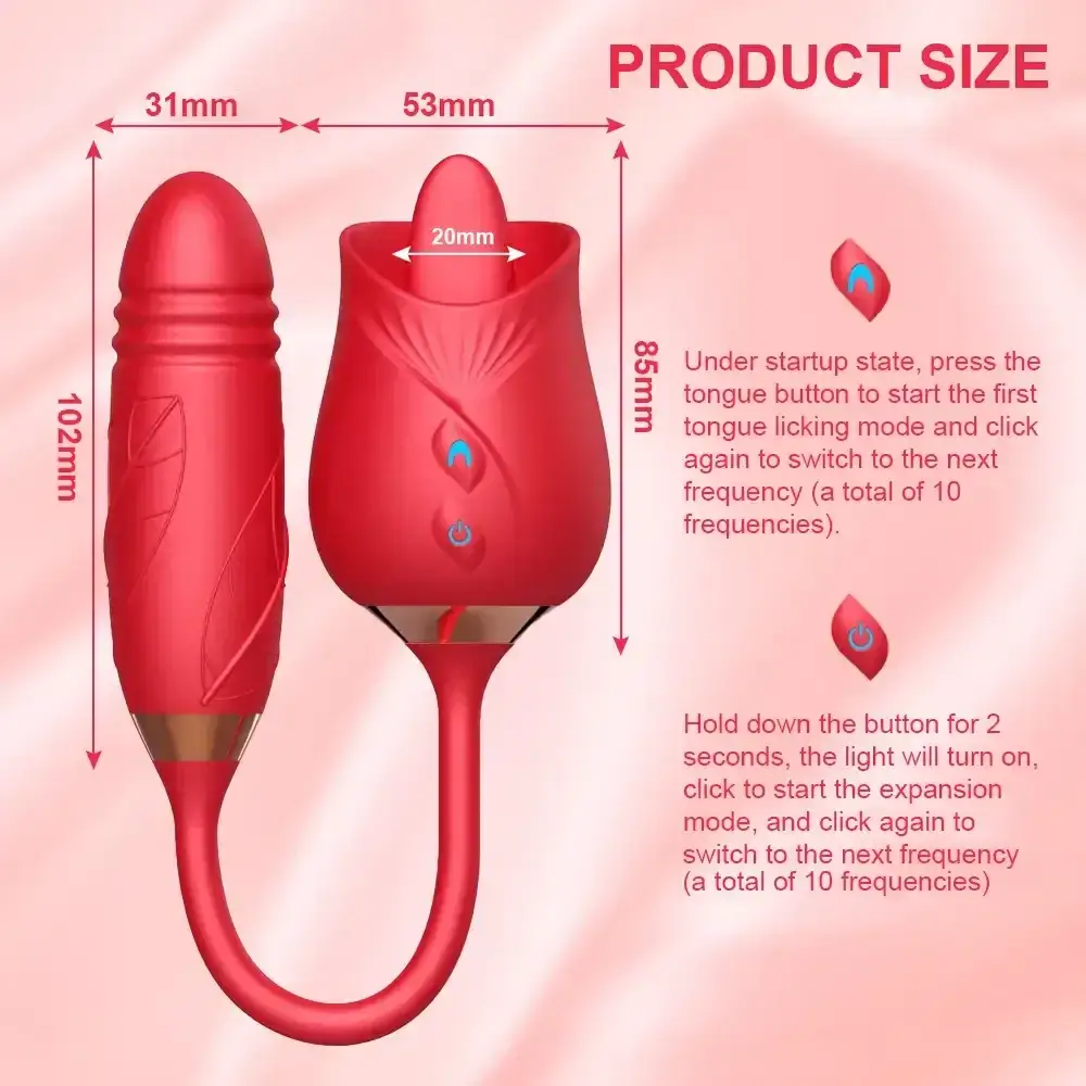 life waterproof tongue vibrator