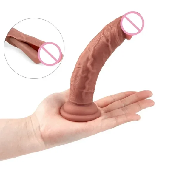 lifelike skin feel dildo